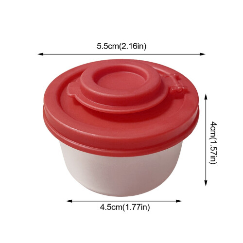 Mini salt and pepper shakers moisture proof 4 pack 2