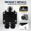4Pcs Waterproof Junction Box 3 Way, IP68 External Waterproof Electrical Junction Box for Diameter 5mm -15mm Wire 4