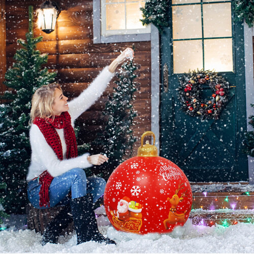 Outdoor Christmas Inflatable Ball 60CM 2