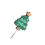 Mini LED Christmas Tree Decoration for Cake 2