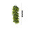 Guirlanda de Natal de rattan Hiroekza, 56 cm (22 polegadas), verde 3