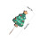 Mini LED Christmas Tree Decoration for Cake 3