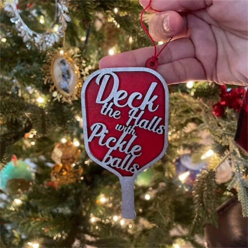 YiFudd pickleball ornament decorative 1 piece 1