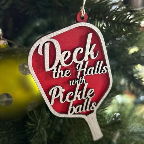 YiFudd pickleball ornament decorative 1 piece 2