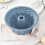 Silikone Savarin kageform, non-stick dampbagning chiffon ring bageform 4