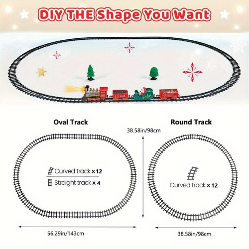 Holiday Electric Train Set with Remote Control 1