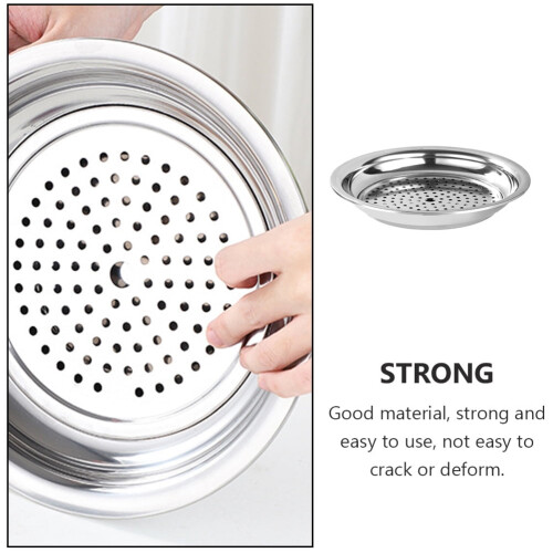 Stainless Steel Double-Layer Drain Tray 1