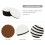 10pcs Melamine Coasters – Heat-Resistant Round & Square 2