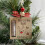 Træpengeholder med julemandsdesign 10 cm 3