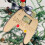 Træpengeholder med julemandsdesign 10 cm 4
