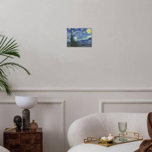 Starry Night Canvas Poster Framed or Unframed 1