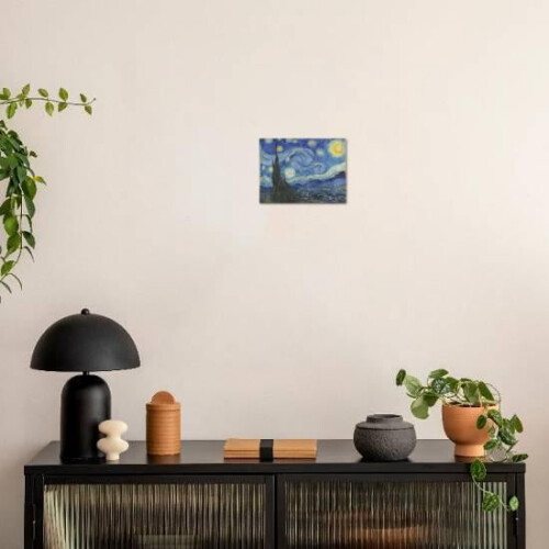 Starry Night Canvas Poster Framed or Unframed 2