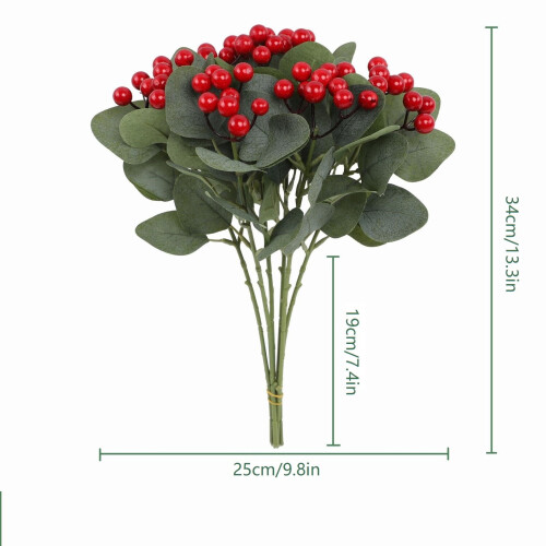 Tulpini artificiale de afine pentru meșteșuguri DIY și decorațiuni interioare 2