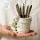 Kaarshouders Hars Schimmel, cement Gips Bloempot Siliconen 7