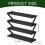 Portable shoe rack stackable with magnetic clear door 1 bin 3