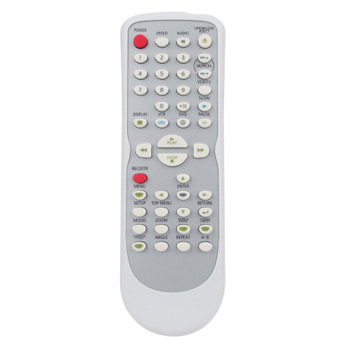 NB100UD Replacement Remote Control for Emerson DVD VCR Combo EWD2204 EWD2004OM, No Setup Required