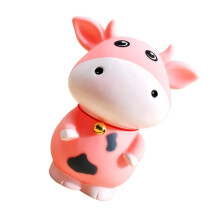 Cow Piggy Bank with Vivid Cow Shape, Large Coin Capacity, Smooth Finish, Gift for Kids