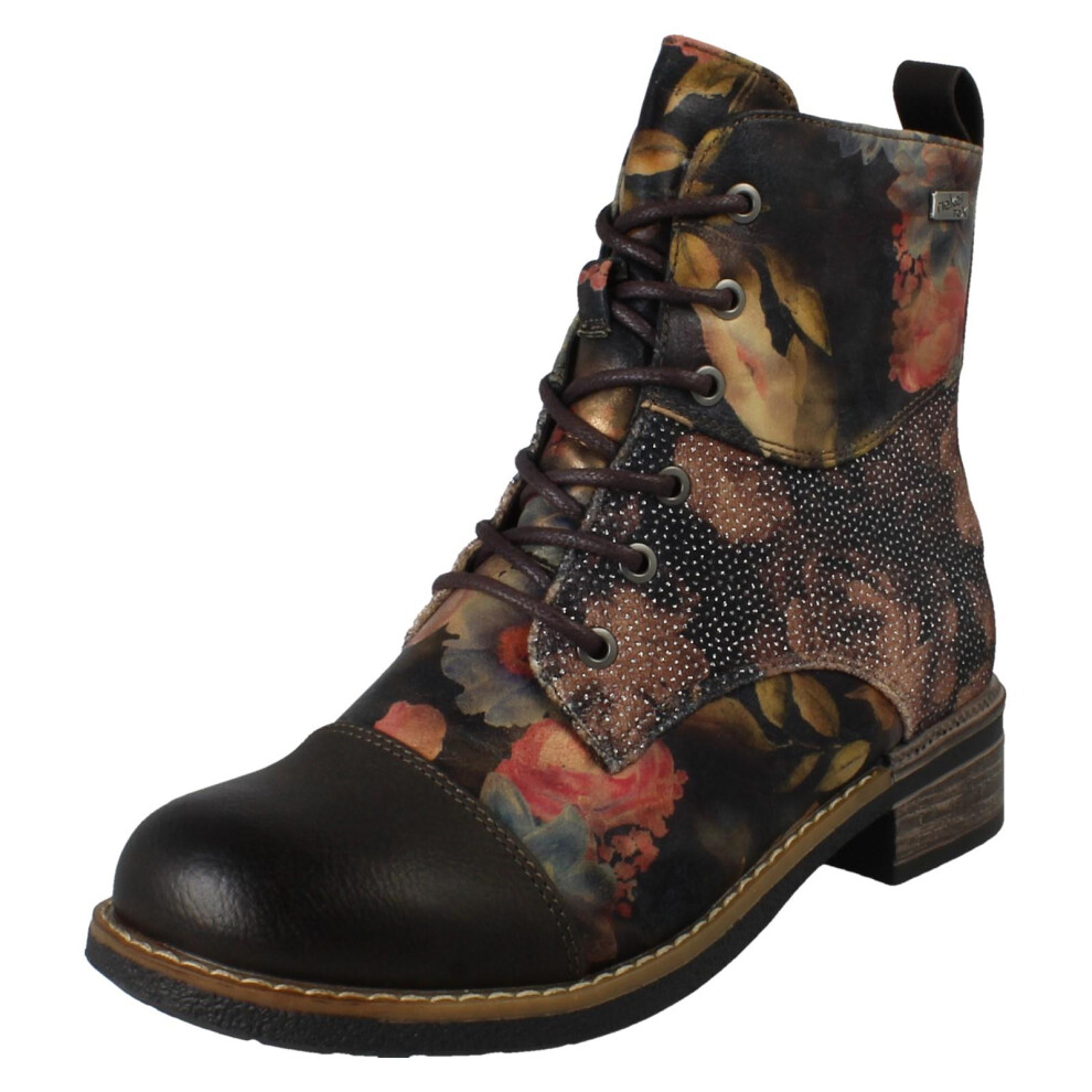 Rieker (Multi, Uk 5) Ladies Tex Ankle Boots 94611