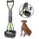 Long Handle Pooper Scooper Foldable Design for Easy Dog Cleanup 1
