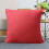 Housse de coussin unie pour canapé, lit ou bureau (1 pièce) 2