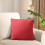 Housse de coussin unie pour canapé, lit ou bureau (1 pièce) 5