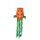 Halloween Spøgelses Vindpose Flag 137 cm Nylon 3