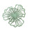 Metal Floral Wall Hanging Decor – Double-Layer Petal 4