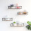 Wall Mounted Iron and Wood Shelf 44.9cm 3