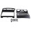 Car Frame Adapter Panel for Prado 120 - 9 Inch Android Radio Dash Fitting Kit 1
