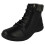 Padders (Black, UK 4) Ladies Padders Ankle Boot - Glad 1