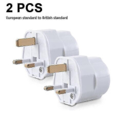 Reiseadapter – Doppelsteckeradapter EU auf England für Steckdosen