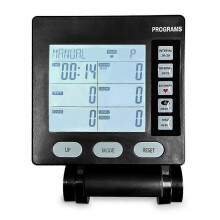 Máquina de remo con resistencia al viento para ejercicios de bajo impacto con pantalla