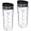 2-pack 16Oz cups for Ninja QB3001SS blender with lids 1