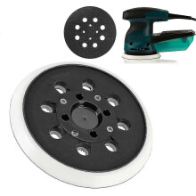 125 mm brúsny tanier so suchým zipsom pre Bosch PEX 300 AE, kompatibilný s excentrickou brúskou