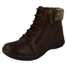 (Brown, UK 6) Ladies Padders Ankle Boot - Glad