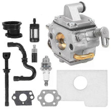 Carburetor repair kit for Stihl MS 170 MS 180 with spark plug