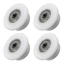 Exercise wheel for rowing machine - 4x bearing trainer gear