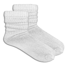 Calcetines holgados blancos (blancos/medianos)