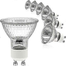 Žiarovky GU10 teplé biele do ohrievača voskov, stmievateľné halogénové 220V 50W
