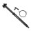 Adjustable dropper seat post for bicycle 27.2mm telescopic saddle tube 1