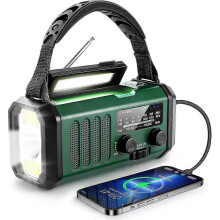Núdzová rádiostanica s batériou 10 000 mAh pre outdoorové dobrodružstvá