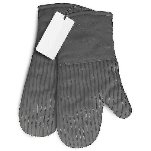 Gray kitchen gloves for Big Red House, oven safe