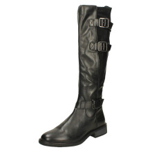 (Black, UK 7) Ladies Clarks Knee High Boots - Cologne Up