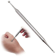 Professional acupuncture pen for facial care - portable dual head massage tool
