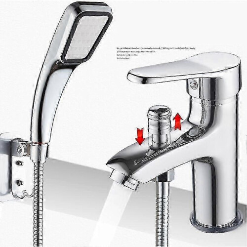 Robinet de douche monotrou avec double commande de température d'eau