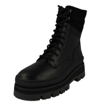 (Black, UK 8) Ladies Clarks Casual Combat Style Boots - Orianna2 Hike