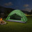 Living And Home Portable Camping Tent with Detachable Top Cover 1