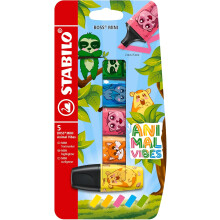 STABILO BOSS MINI Highlighter Animal Vibes 5 Pack