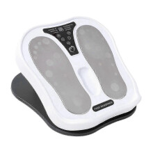 Circulation booster foot massager with remote control