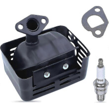 Replacement exhaust kit compatible with Honda GX120 GX140 - muffler accessories